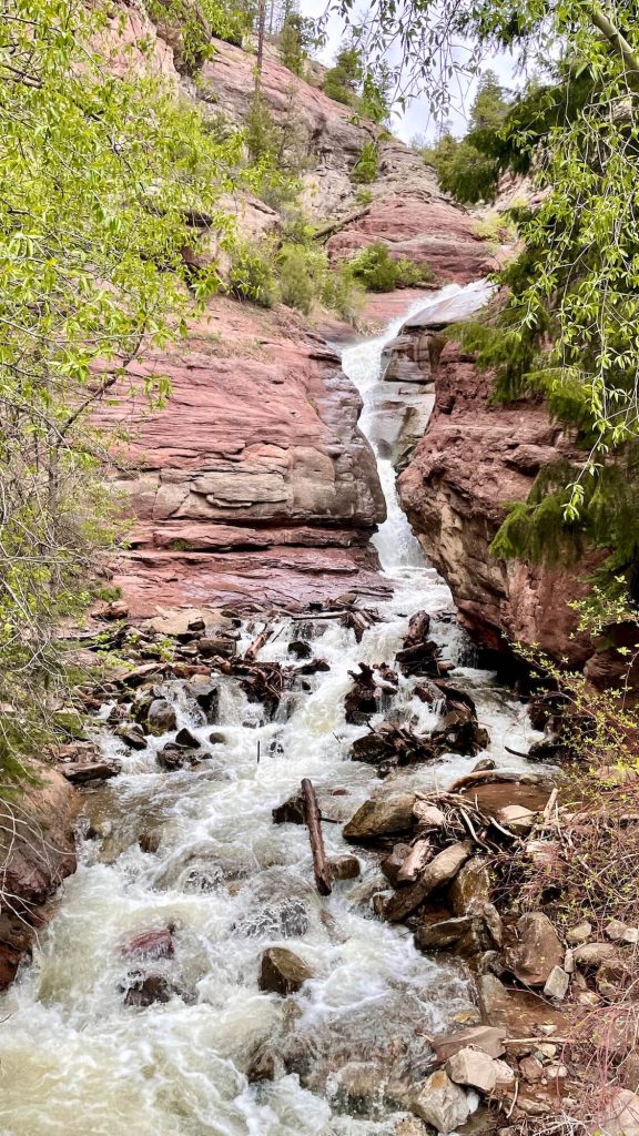 Colorado Waterfalls - Hays Creek Falls in Redstone