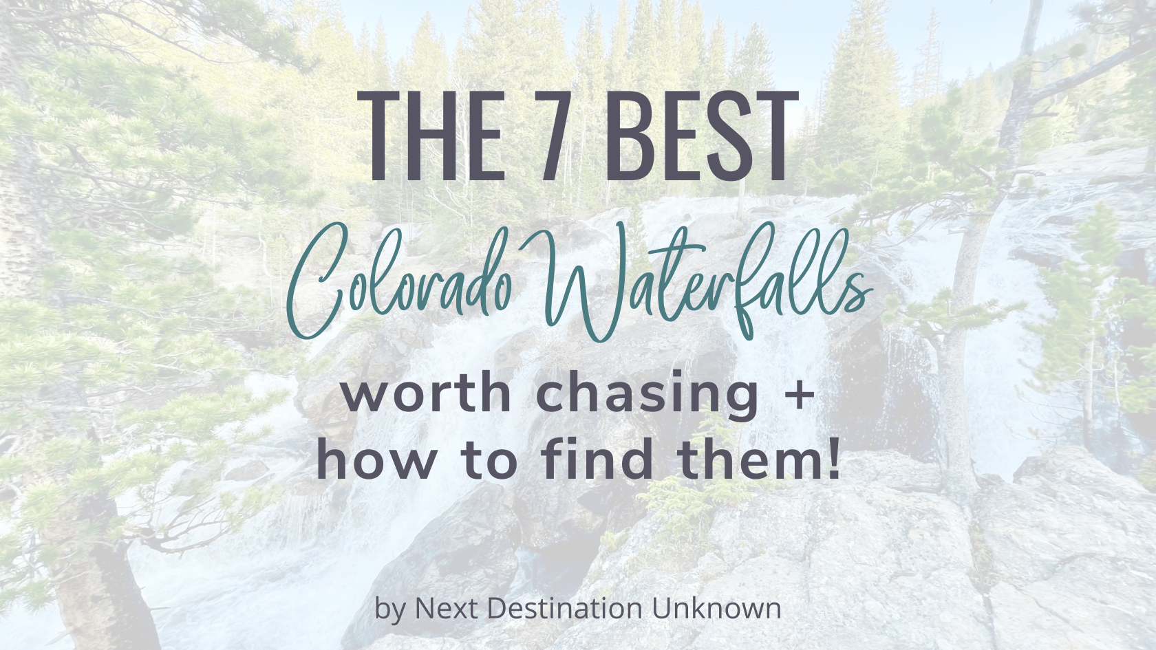 Featured Image – Best Colorado Waterfalls Worth Chasing Featured Image - Best Colorado Waterfalls Worth Chasing