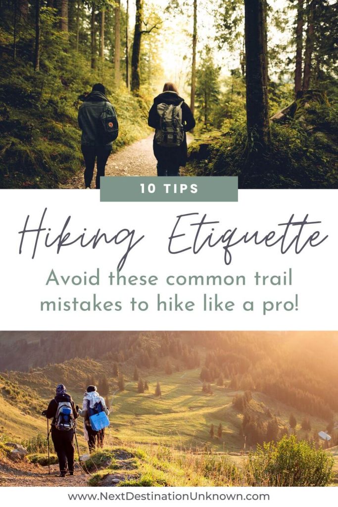 10 Must-Know Hiking Etiquette Tips