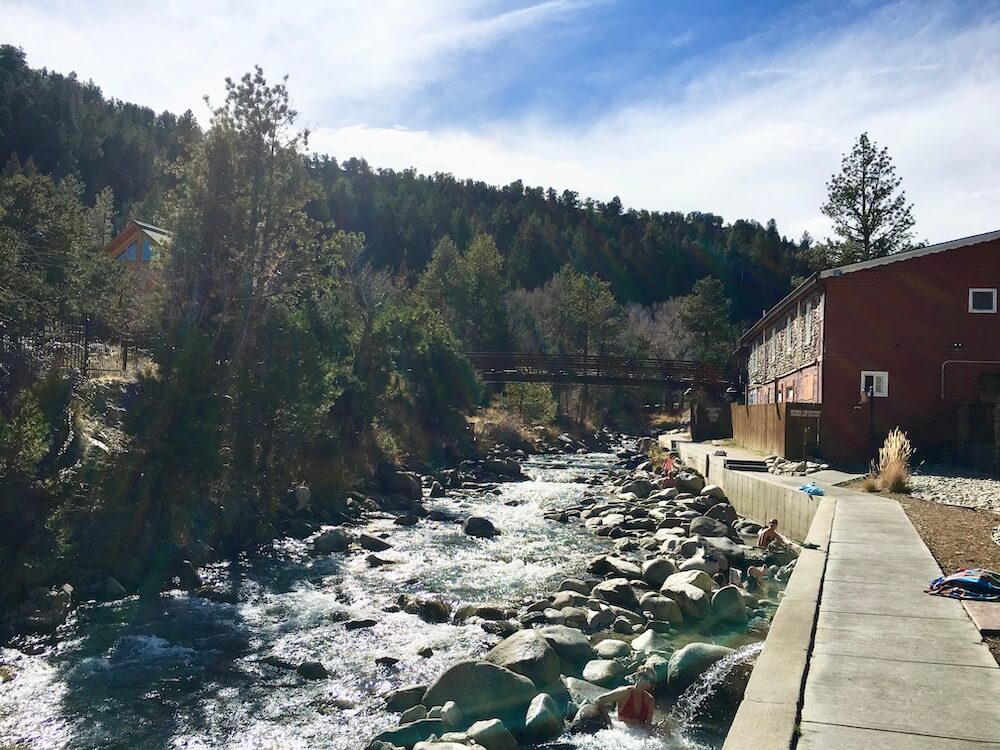 Colorado Hot Springs - Creekside Pools at Mount Princeton Hot Springs