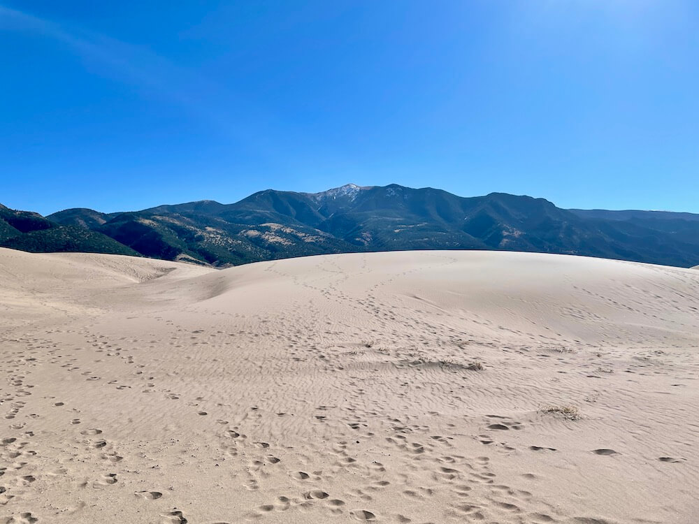Colorado National Parks - Great Sand Dunes National Park - Sand & Mountain