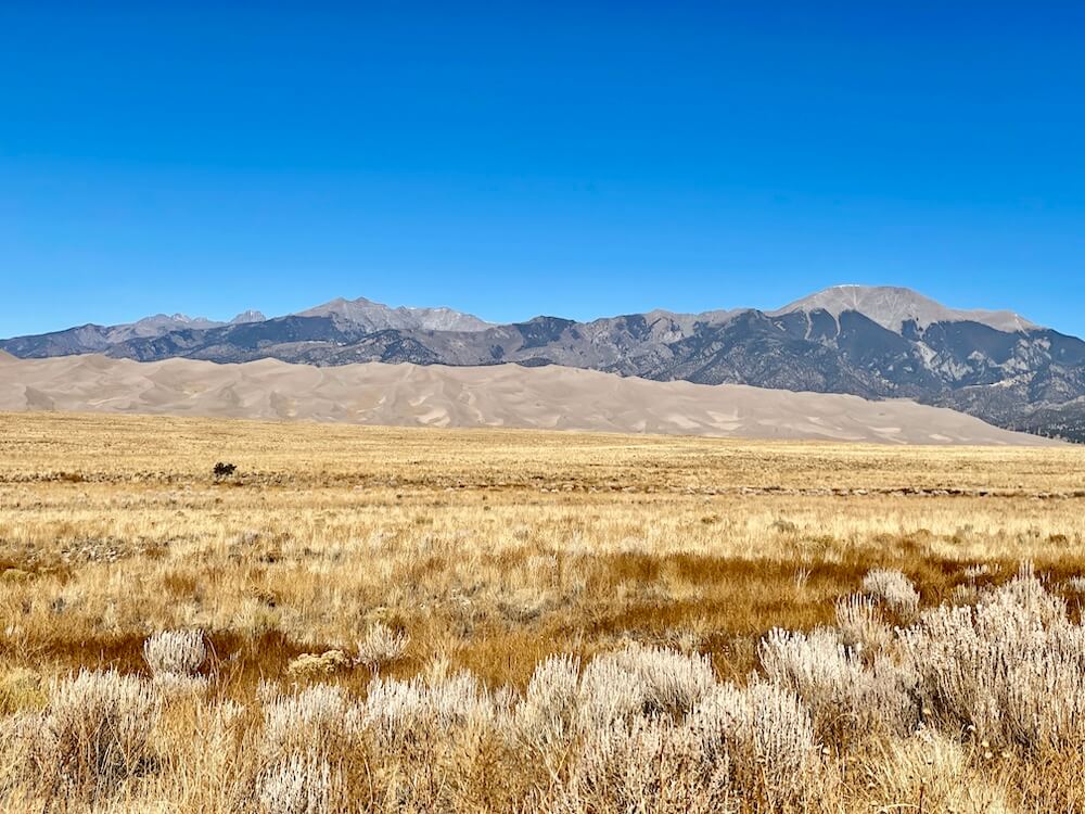 Colorado National Parks - Great Sand Dunes National Park - View