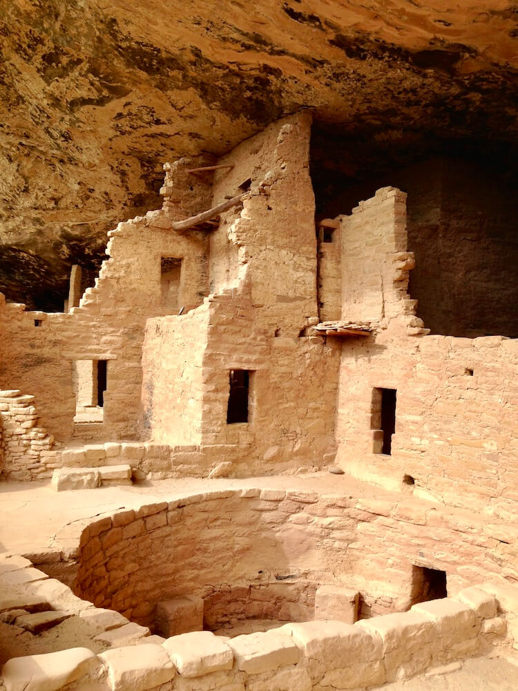 Colorado National Parks - Mesa Verde National Park - Inside Cliff Dwelling