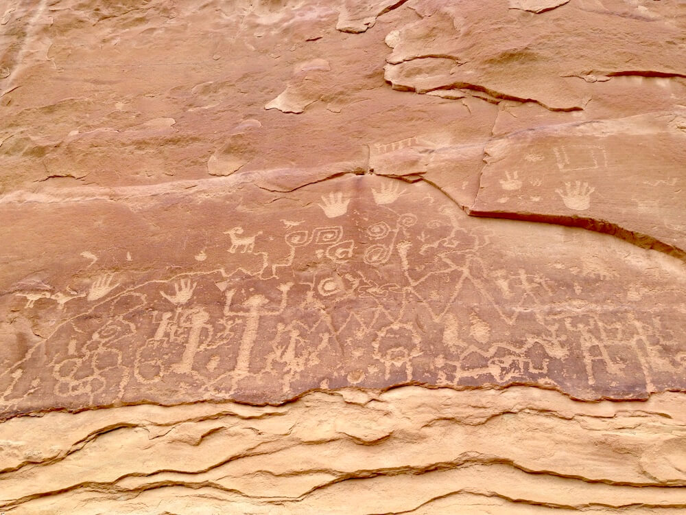 Colorado National Parks - Mesa Verde National Park - Petroglyphs