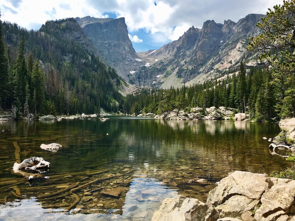 Colorado National Parks - Rocky Mountain National Park - Dream Lake
