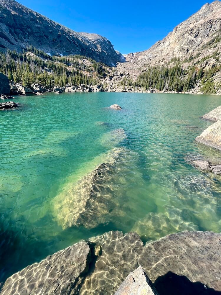 Colorado National Parks - Rocky Mountain National Park - Lake Haiyaha